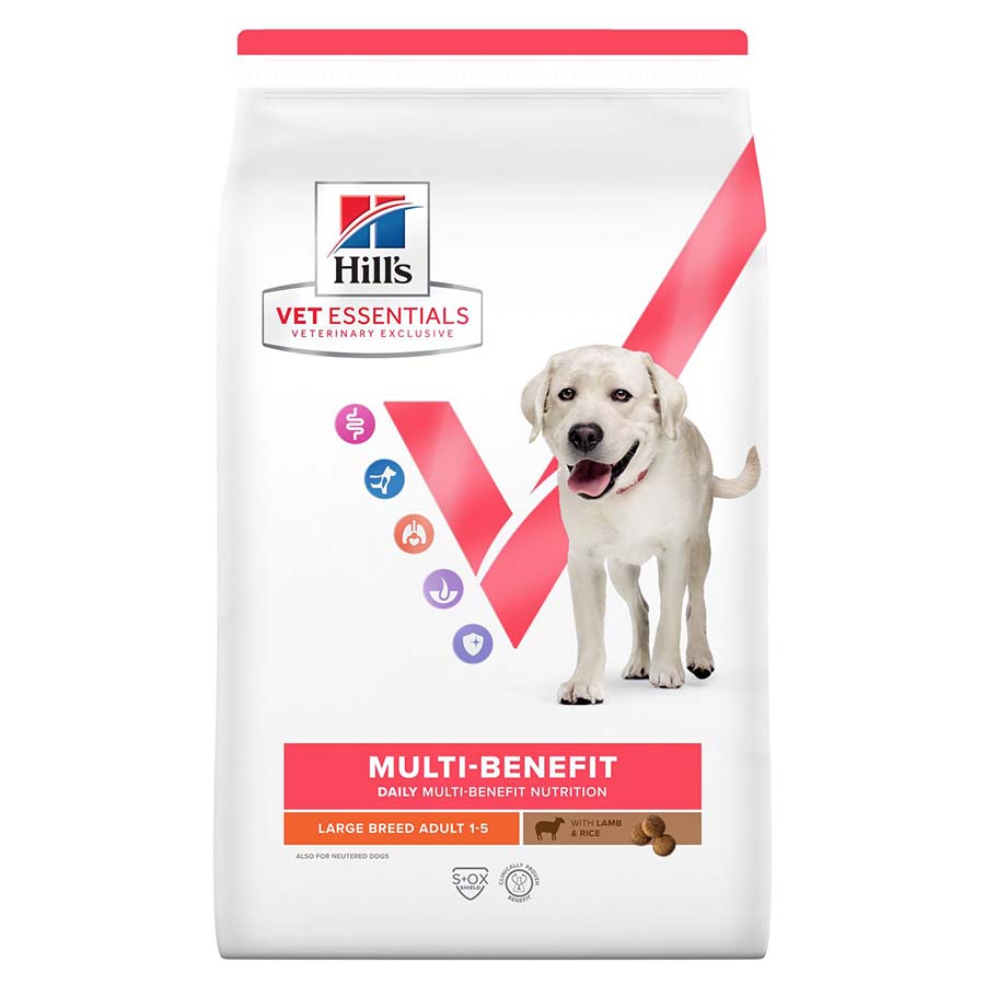 Hill’s VE Multi-Benefit Adult Large Breed Lamb and Rice 14kg