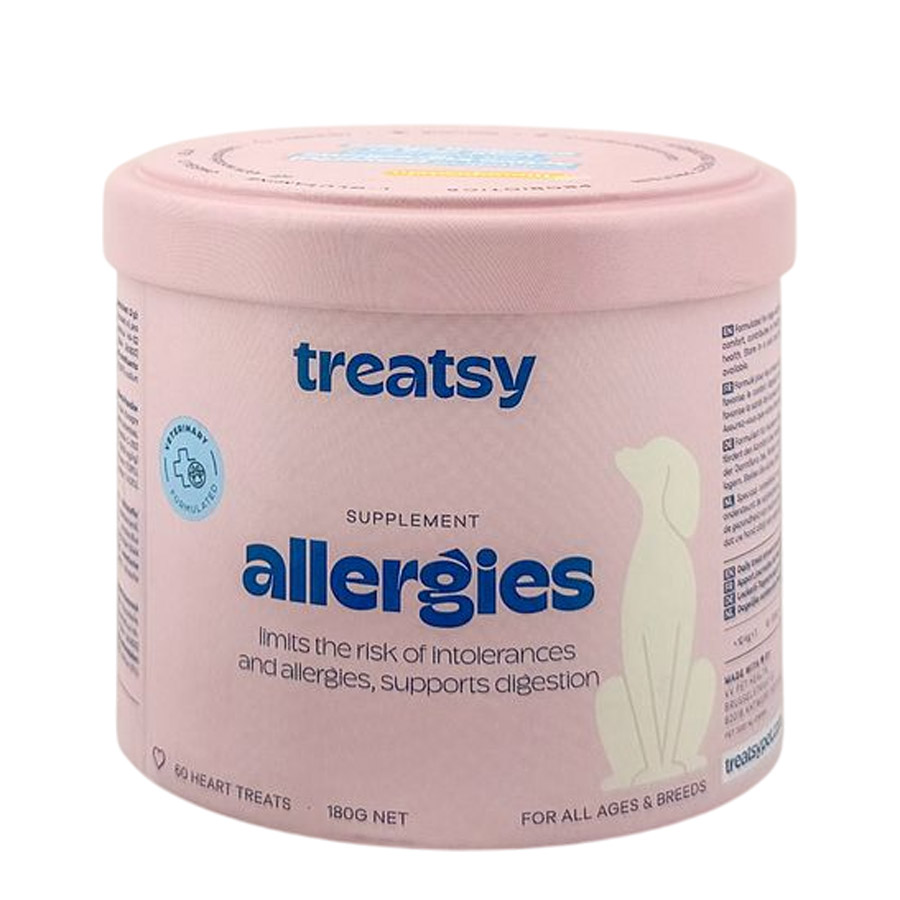 Treatsy Allergies Supplement for Dogs - 60 Chews